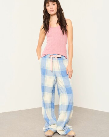 FatFace Lola Large Check Pyjama Bottoms