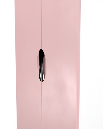Haydn Ready Assembled 2 Door Midi Wardrobe - Kids