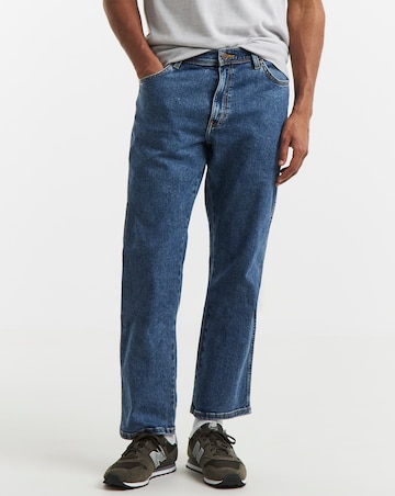 Wrangler Texas Straight Fit Jean - Stonewash
