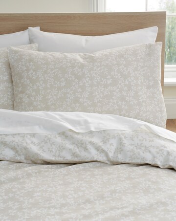 Bianca Shadow Leaves Duvet Cover Set