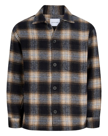 Jack & Jones Soho Ollie Overshirt - Navy Check