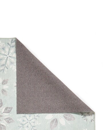 Christmas Snowflakes Washable Large Doormat