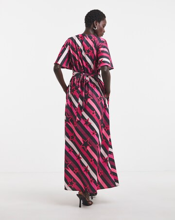 Twisted Wunder Ziggy Star Stripe Lurex Maxi Dress