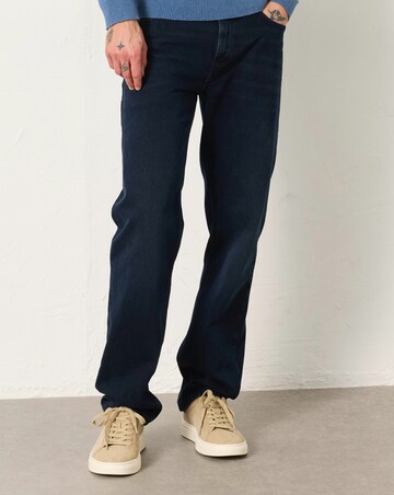 FatFace Straight Fit Jeans - Denim Dark Blue