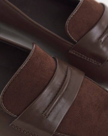 Hailey Block Heel Penny Loafer - Extra Wide Fit (EEE)