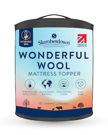 Slumberdown Wonderful Wool Mattress Topper