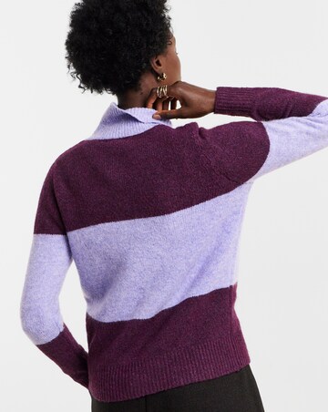 Colour Block Rugby Jumper