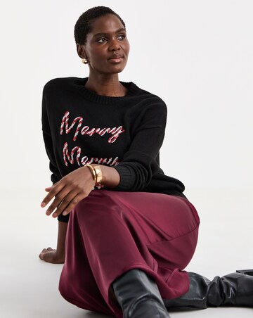 Merry Sequin Jumper