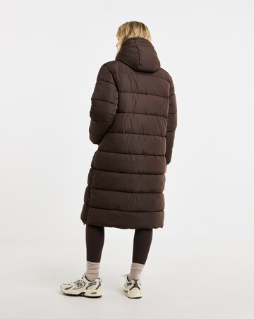 Gym King Longline Quilted Puffer Coat