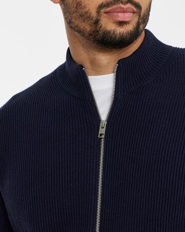 Jack & Jones Perfect Knit Full-Zip Cardigan - Navy
