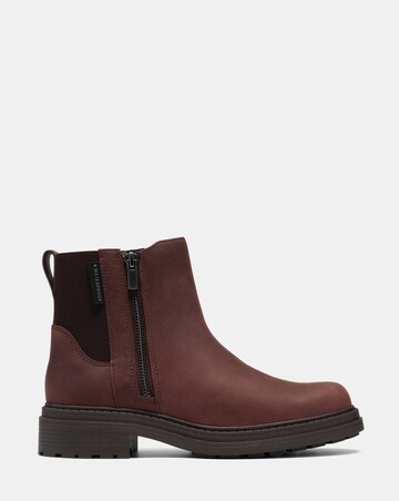 Clarks Leather Orinoco3 Chelsea Boot - Wide Fit (E)
