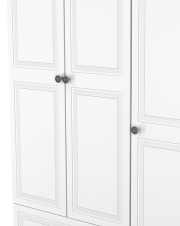 Richmond Triple Wardrobe with 2 Drawers