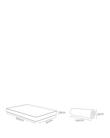 Jay-Be Natural Fresh Pocket Sprung Responsibly Made Children's Mattress - Single