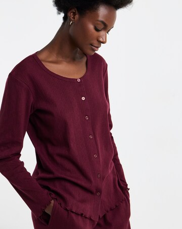 Pretty Secrets Pointelle Rib Pyjama Set