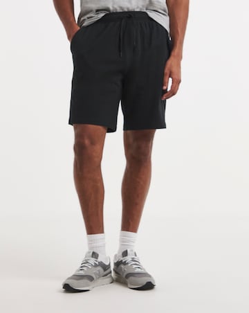 2 Pack Jersey Lounge Shorts- Black/Charcoal