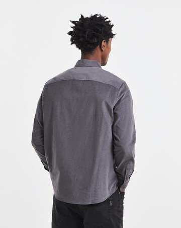 Long Sleeve Cord Pocket Shirt