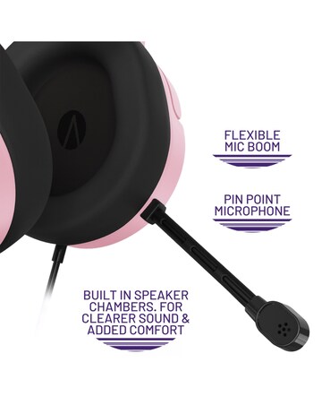 Stealth PANTHER Gaming Headset for PS5, PS4, Xbox, Switch, PC - Blush