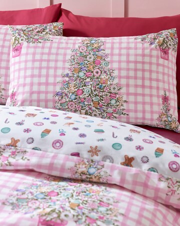 Catherine Lansfield Christmas Sweets And Treats Duvet Cover Set