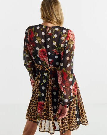 Georgette Godet Dress