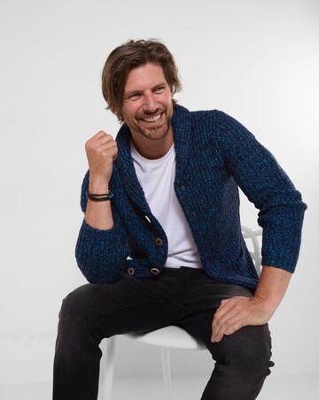 Joe Browns Anchor Cardigan - Dark Blue