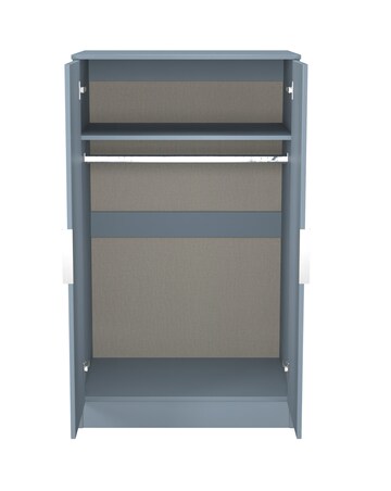 Humber Ready Assembled 2 Door Midi Wardrobe - Kids