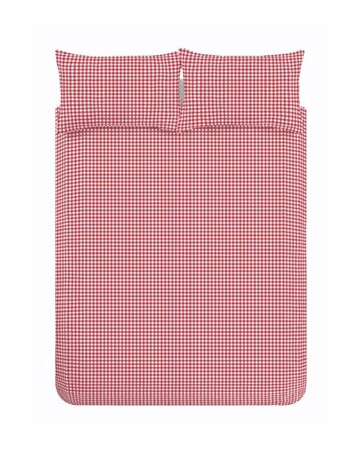 Catherine Lansfield Bamford Gingham Check Duvet Cover Set