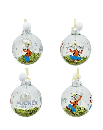 Disney Set of 7 Baubles - Mickey & Friends