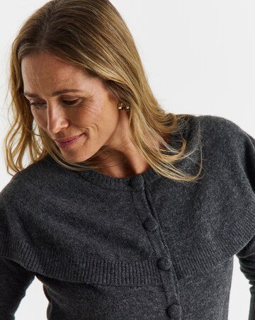 Cape Detail Cardigan