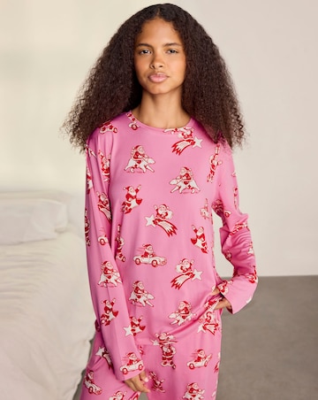 Chelsea Peers Classic Long Sleeve Crew Neck Christmas Pyjama Set