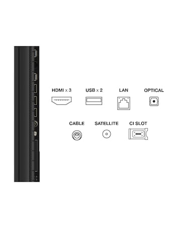 TCL 85T6C-UK 85in 4K QLED HDR Smart Fire TV with Freely