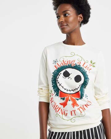 Pretty Secrets Nightmare Before Christmas Family Pyjamas - Ladies