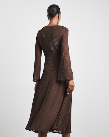 Joanna Hope Stretch Hotfix Midi Dress