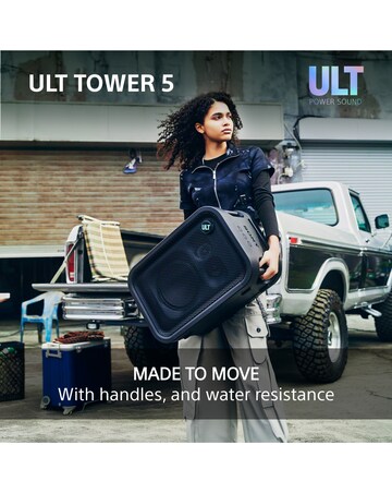 Sony ULT Tower 5 Party Speaker - Black