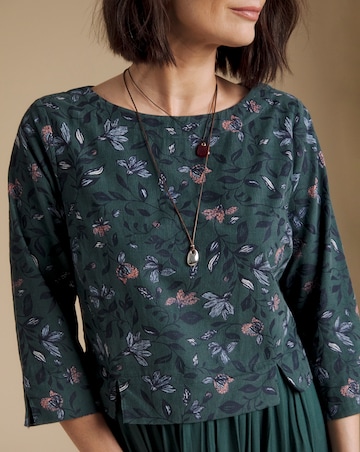 Julipa Printed Cord Midi Dress