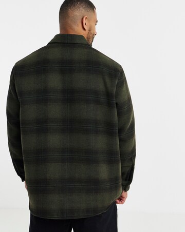 Jack & Jones Soho Ollie Overshirt - Olive Check