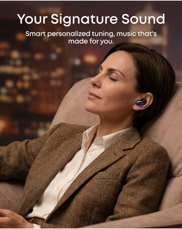 Soundcore Liberty 5 Pro Max Earbuds with AI Note-Taker Smart Case - Black