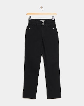 MAGISCULPT Black Straight Leg Jeans
