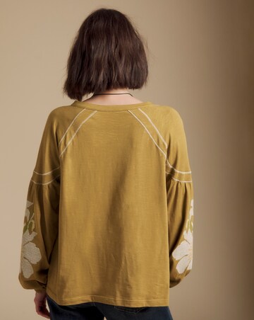 Julipa Embroidered Jersey Blouse