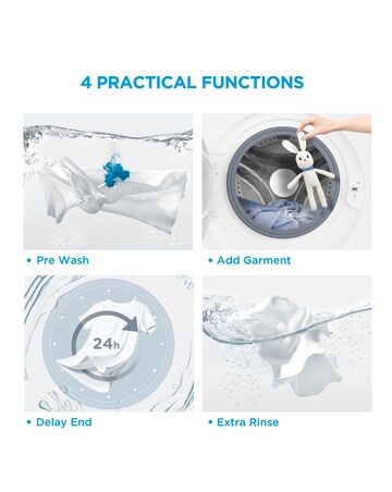 Midea 10kg Washer Dryer - White