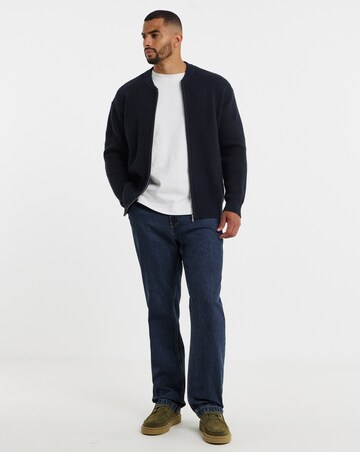 Fisherman Chunky Knitted Bomber