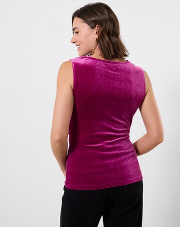 Joe Browns India Velour Cowl Neck Top