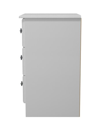 Peregrine Ready Assembled 3 Drawer Bedside - Kids