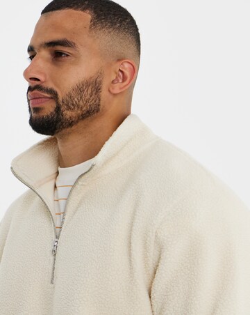Jack & Jones Teddy Sweat Top - Oatmeal