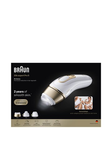 Braun Silk expert Pro 5 PL5351 IPL Hair Removal System White
