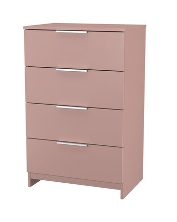 Humber Ready Assembled 4 Drawer Midi Chest - Kids