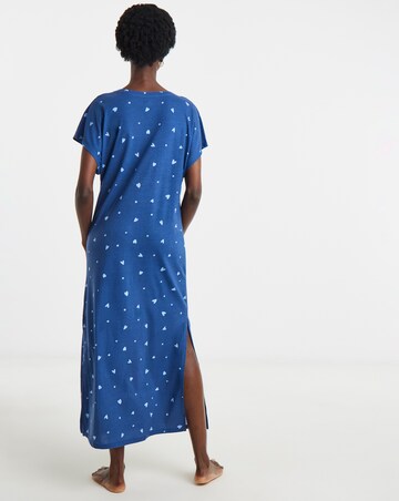 Julipa Value Heart Print Maxi Nightie