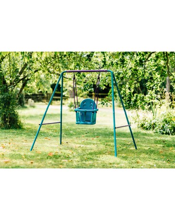 Plum 2 in 1 Swing Set - Purple/Teal