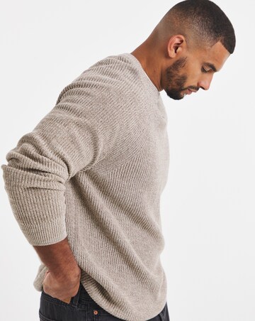Cotton Twist Crew Neck Jumper