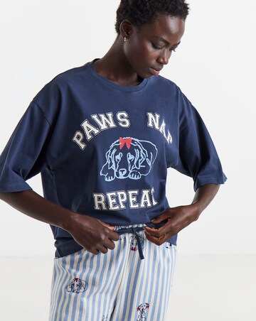 Pretty Secrets Paws Nap Repeat Pyjama Set