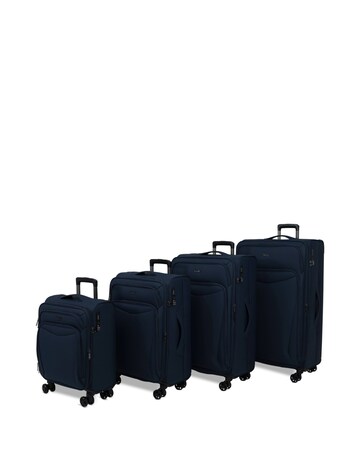 Rock Luggage Vitality 4pc Softshell Suitcase Set